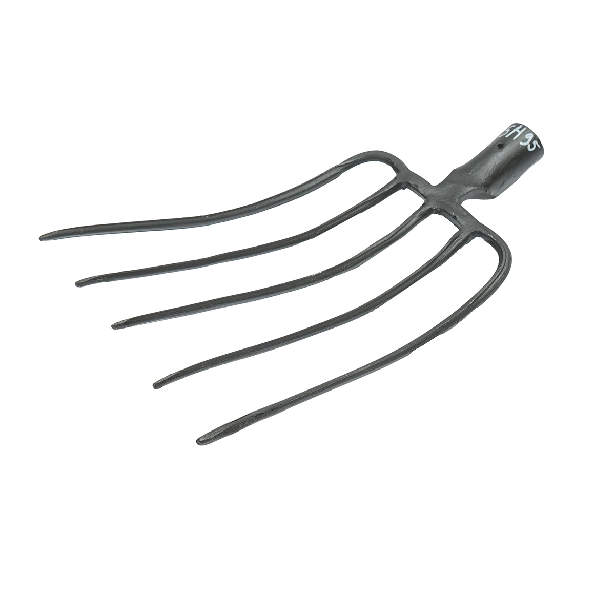 Furca metal Elvetiana cu 5 coarne (fara maner) - immagine 4