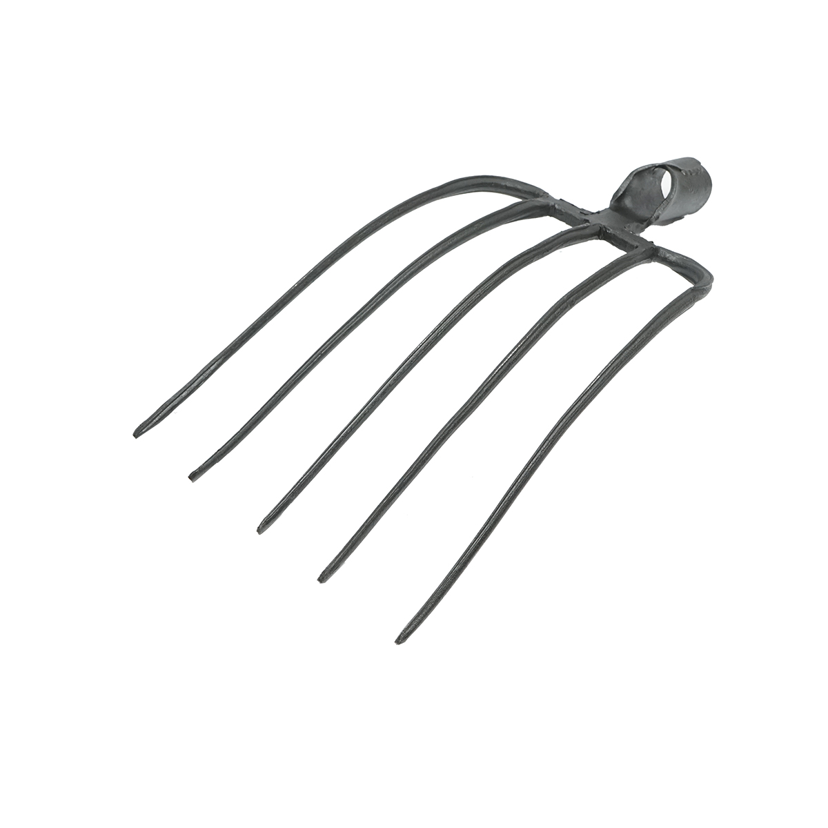 Furca metal Elvetiana cu 5 coarne (fara maner) - immagine 2