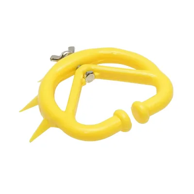 Anello Naso per bovini, Anello Antisucchio per vitelli, Anello al Naso in plastica per Lo svezzamento dei vitelli - immagine 3
