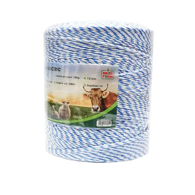 Filo per recinto elettrico, Lunghezza 1000 mt, Ø 3mm. 3x0.2mm. SS, 7,8 Ohm/m, recinzioni elettriche MEZOFARM - immagine 3