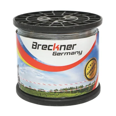 Filo zincato per recinzione elettrica, 1,2 mm x 500 m Breckner - immagine 3