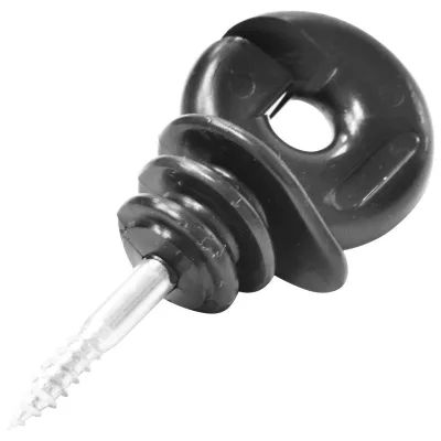 Isolatori ad Anello per RECINTO ELETTRICO Ø5.9mm 88x39mm per Pali in Legno recinzioni elettriche Mezofarm - immagine 3
