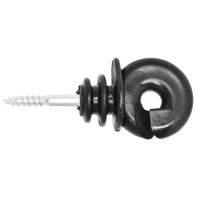 ISOLATORI Easy Drill PER RECINTO ELETTRICO per Pali in Legno recinzioni elettriche Mezofarm