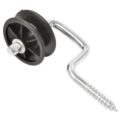 Isolatori per angoli recinto elettrico pe pali in legno 1 pezzo Isolatore per angoli recinzioni elettriche Breckner Germany - immagine 2