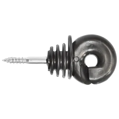 ISOLATORI PER RECINTO ELETTRICO per Pali in Legno recinzioni elettriche Ø6mm 89x40mm MEZOFARM