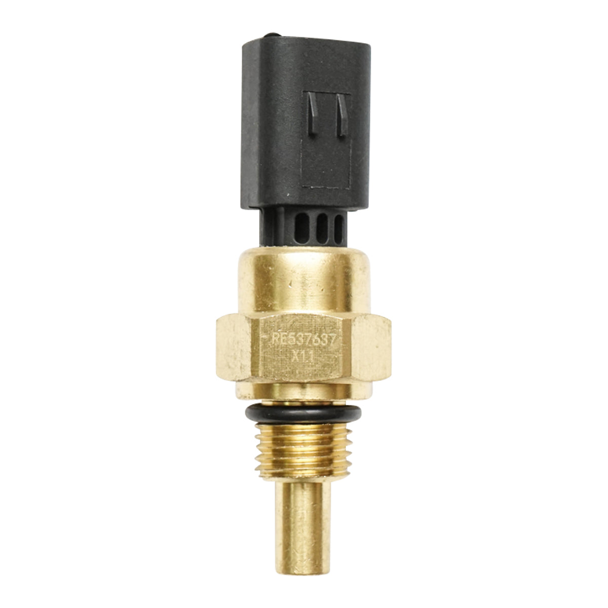 "Sensore temperatura liquido di raffreddamento radiatore a 2 poli per John Deere, codice OEM RE537637