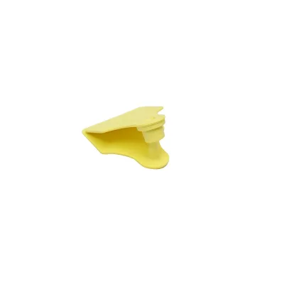 10 Marchi Auricolari Per Ovini Set Marchi Auricolari In Plastica Per Bestiame gialle 31x43mm per ovini Breckner Germany - immagine 2