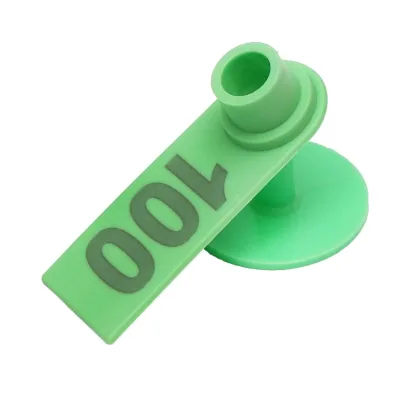 100 Marchi Auricolari Per Bestiame Set Marchi Auricolari In Plastica Per Bestiame per ovini - immagine 2