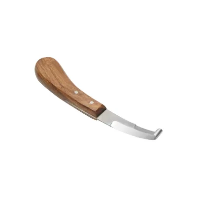 2 Coltelli per la pulizia degli zoccoli Set 2 Coltelli professionale per la pulizia degli zoccoli cavalli Breckner Germany - immagine 3