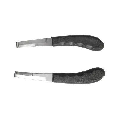 2 Coltelli sinistra destra per la pulizia degli zoccoli 210 mm. Set 2 Coltelli professionale per la pulizia degli zoccoli cavalli 210mm Breckner Germany