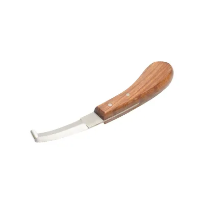 2 Coltelli sinistra destra per la pulizia degli zoccoli Set 2 Coltelli professionale per la pulizia degli zoccoli cavalli Breckner Germany - immagine 3
