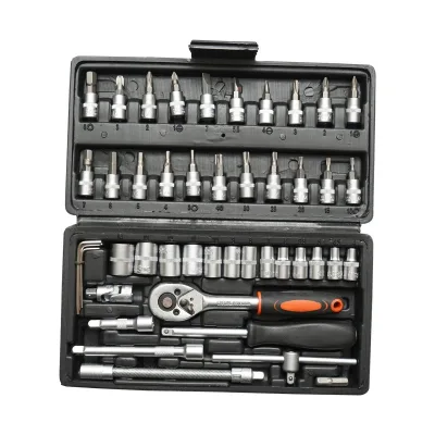 46 Pezzi Set di Chiavi a Bussola con Cricchetto 1/4" Breckner Germany - immagine 3