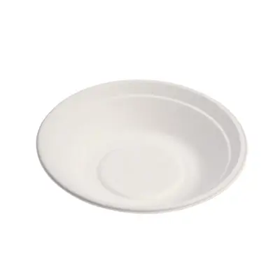 50 pezzi Piatti FONDI 420 ml BIO ECOLOGICO in POLPA DI CELLULOSA, biodegradabili e compostabil, 50 piatti fondi 420 ML Polpa di Cellulosa