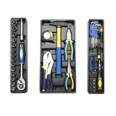 64 Pezzi Set di Chiavi Cassetta Attrezzi Kit di Attrezzi Breckner Germany - immagine 3