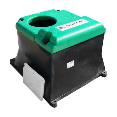 Abbeveratoio antigelo galleggiante sfera, Abbeveratoio 50L bovini cavalli suini Breckner Germany - immagine 2