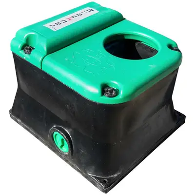 Abbeveratoio antigelo galleggiante sfera, Abbeveratoio 50L bovini cavalli suini Breckner Germany