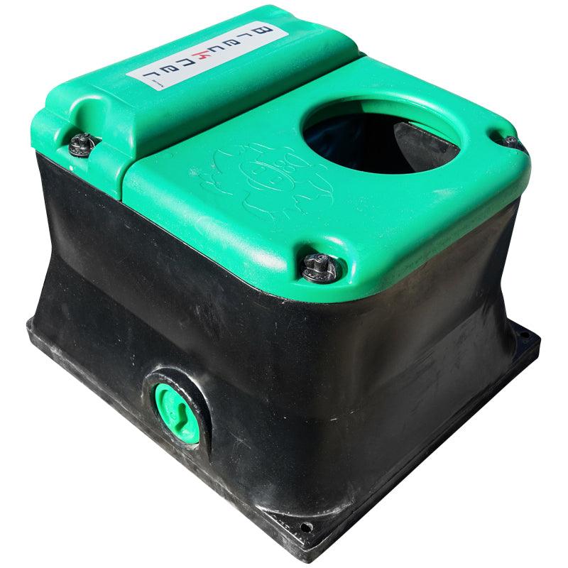 Abbeveratoio antigelo galleggiante sfera, Abbeveratoio 50L bovini cavalli suini Breckner Germany