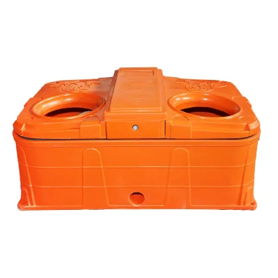 ABBEVERATOIO ANTIGELO GALLEGGIANTE SFERA, ABBEVERATOIO TERMICO 80L BOVINI CAVALLI SUINI 80L 60x100x45cm - immagine 2