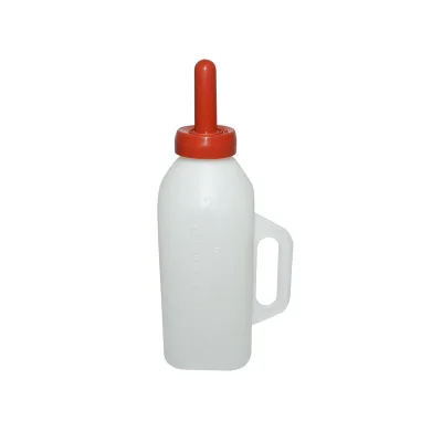 Abbeveratoio Bottiglia per allevamento di vitelli o agnelli abbeveratoio per latte 2,5L Breckner Germany