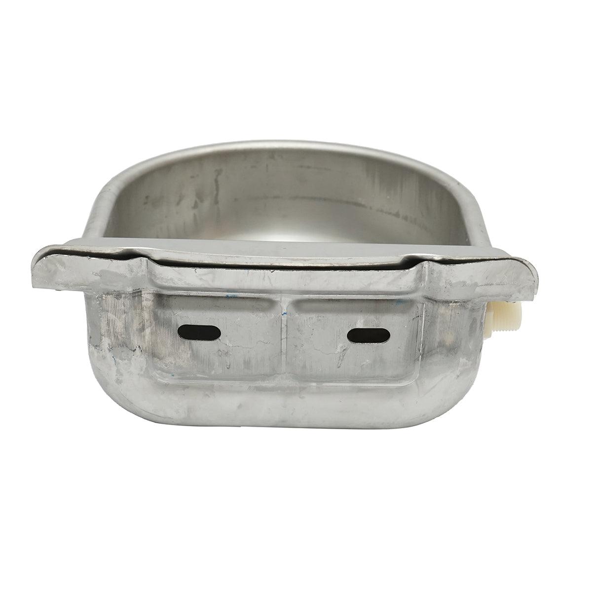Abbeveratoio in acciaio inox 2L con galleggiante, livello costante - immagine 4