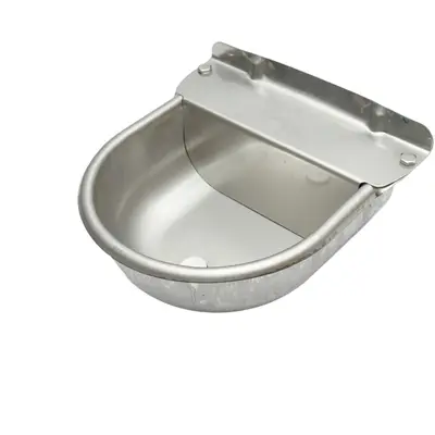 Abbeveratoio in acciaio inox 2L con galleggiante, livello costante