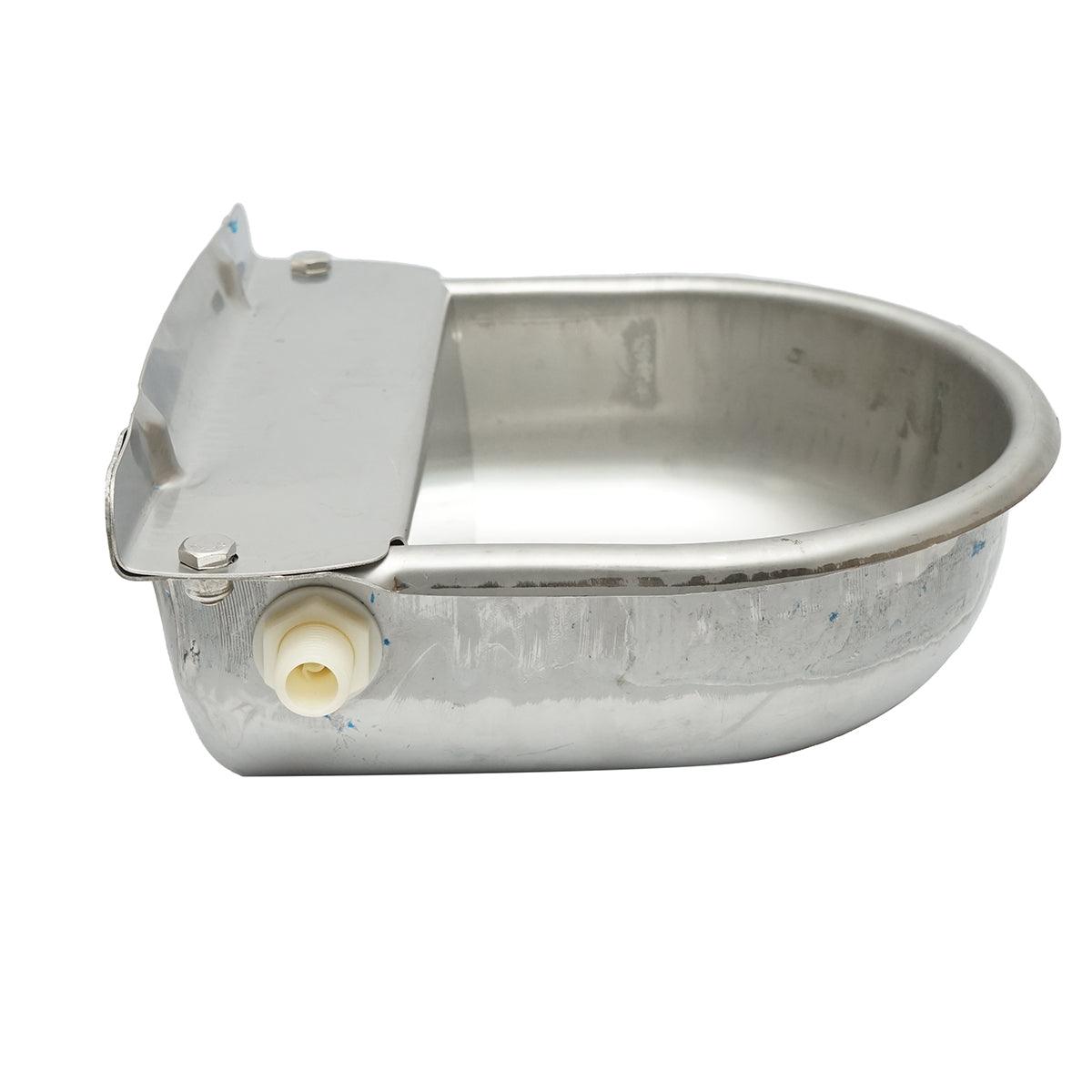 Abbeveratoio in acciaio inox 2L con galleggiante, livello costante - immagine 3
