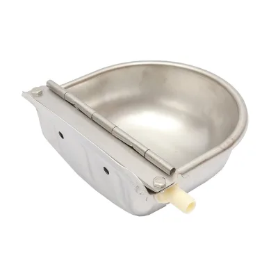 Abbeveratoio in Acciaio Inox Galleggiante Per Bestiame 2.5L 250x240x100mm Breckner Germany - immagine 2
