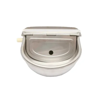 Abbeveratoio in Acciaio Inox Galleggiante Per Bestiame 2.5L 250x240x100mm Breckner Germany