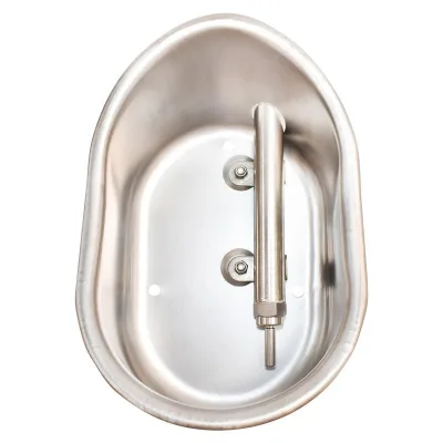Abbeveratoio in Acciaio Inox Per Suini 270x185x120mm