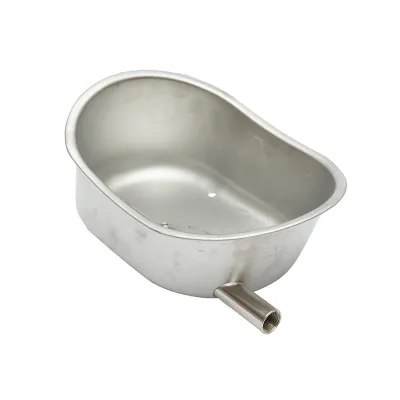 Abbeveratoio in Acciaio Inox Per Suini 330x210x120mm Breckner Germany - immagine 2