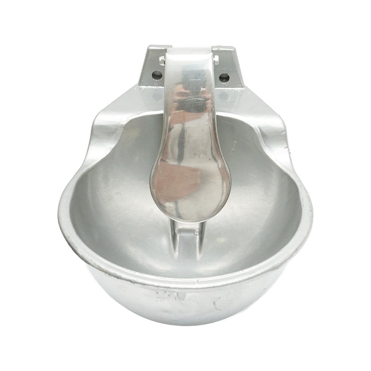 Abbeveratoio in alluminio con Paletta a Pressione 2.5L, abbeveratoio Automatico in alluminio e palettta per Bestiame - immagine 2
