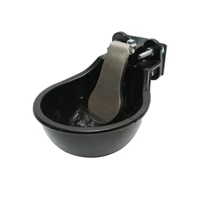 Abbeveratoio in ghisa con linguetta in acciaio inox e accessori di montaggio 1,5 L