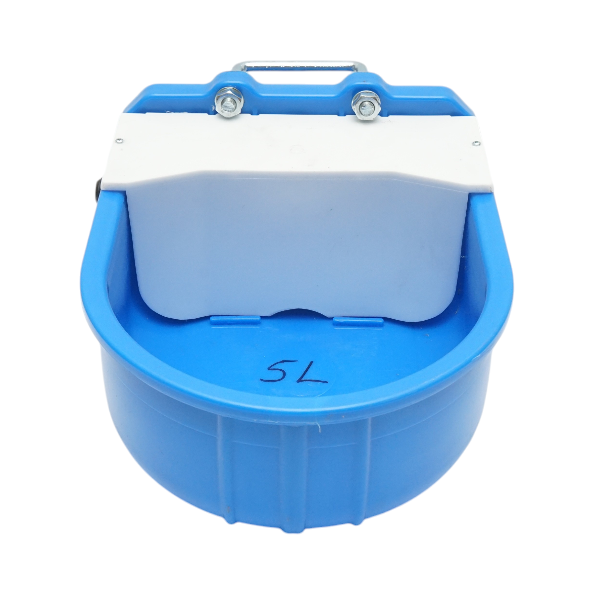 Abbeveratoio in plastica ultra resistente – 5 L Colore: blu Dimensioni: 315 × 245 × 150 mm