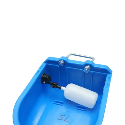 Abbeveratoio in plastica ultra resistente – 5 L Colore: blu Dimensioni: 315 × 245 × 150 mm - immagine 4