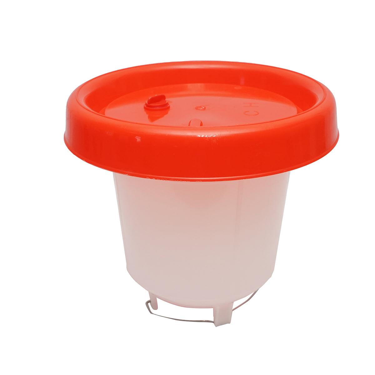Abbeveratoio per pollame 10 L, diametro base 360 mm, altezza 310 mm - immagine 3