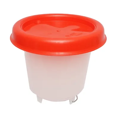 Abbeveratoio per Pollame da 14L, Adatto per Galline, Anatre, Oche, Conigli, Piccioni, Cuculli, Pappagalli, Cavi - immagine 4