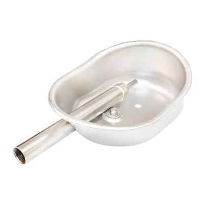 Abbeveratoio piccolo in Acciaio Inox Per Suini 210x155x100mm - immagine 2