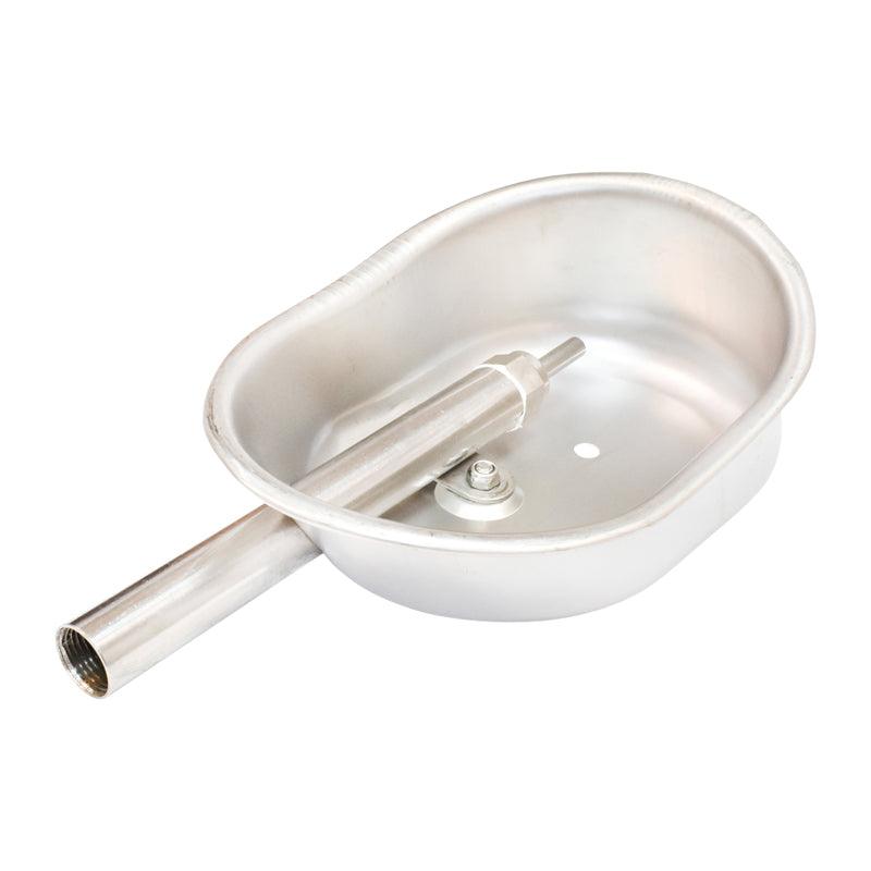 Abbeveratoio piccolo in Acciaio Inox Per Suini 210x155x100mm - immagine 2