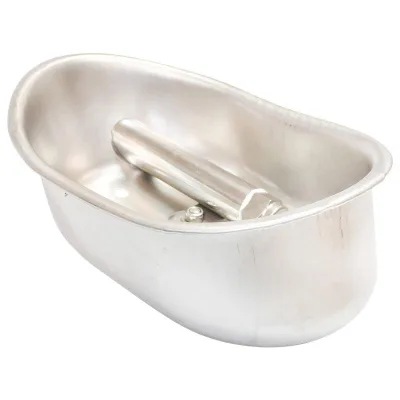 Abbeveratoio piccolo in Acciaio Inox Per Suini 210x155x100mm - immagine 5