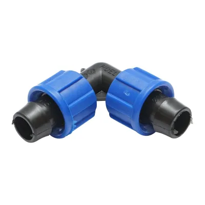 Adattatore a Gomito per Irrigazione a Goccia Gomito connettore per tubo di irrigazione 16x16mm per sistemi di irrigazione a goccia - immagine 2