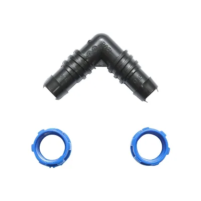 Adattatore a Gomito per Irrigazione a Goccia Gomito connettore per tubo di irrigazione 16x16mm per sistemi di irrigazione a goccia - immagine 4