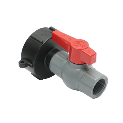 Adattatore con rubinetto 3/4 pollici per IBC. - immagine 4
