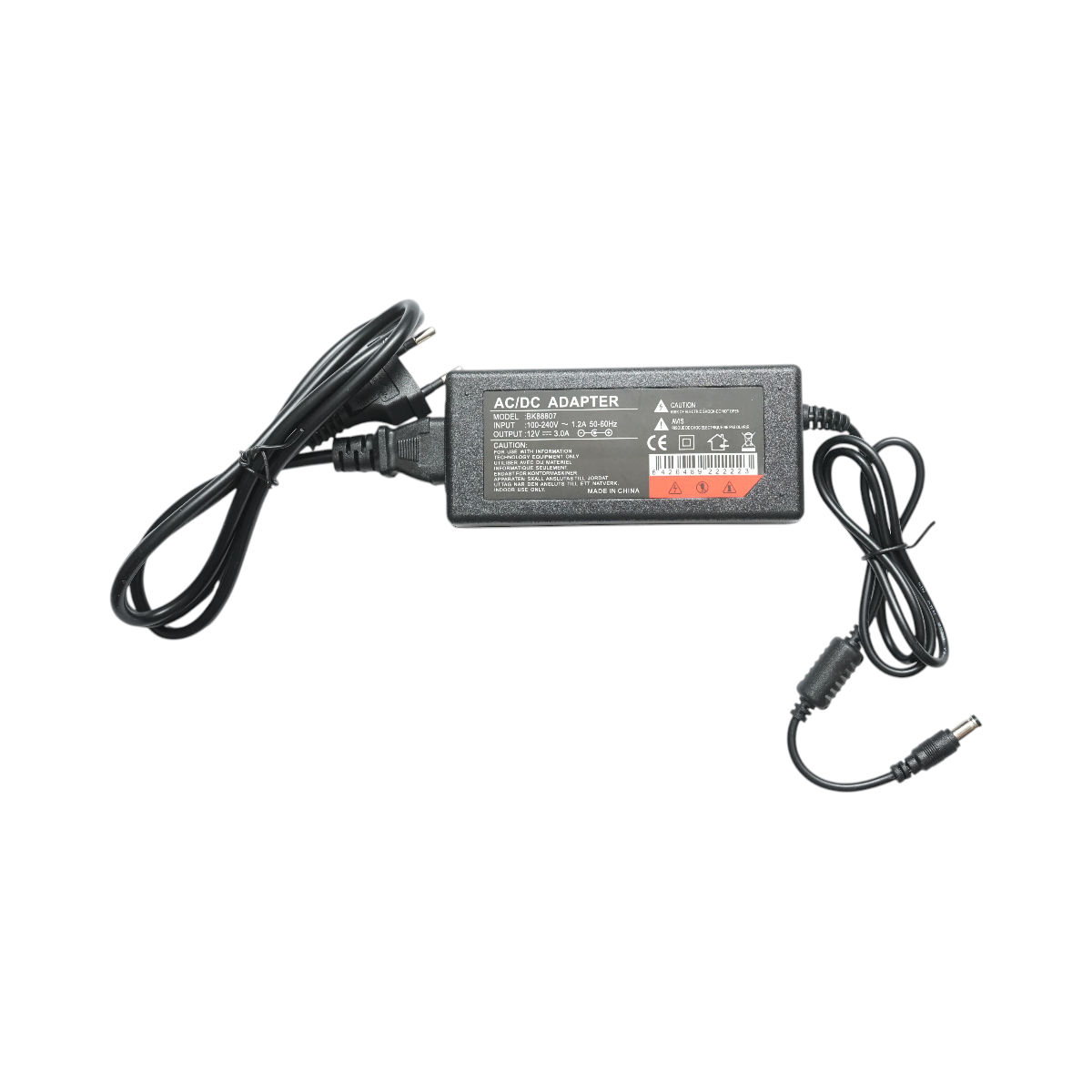 Adattatore di alimentazione universale CA/CC 12V 3A, spina jack 2,1x5,5x10mm Breckner Germany - immagine 3