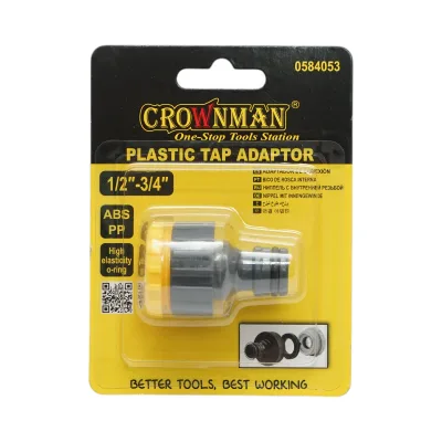 Adattatore per rubinetto da giardino Crownman 1/2-3/4 - immagine 2