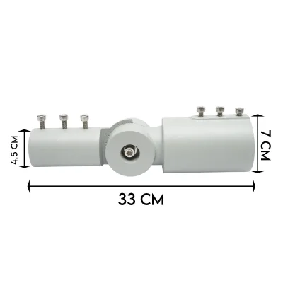 Adattatore regolabile per lampione stradale 0-90° - immagine 2