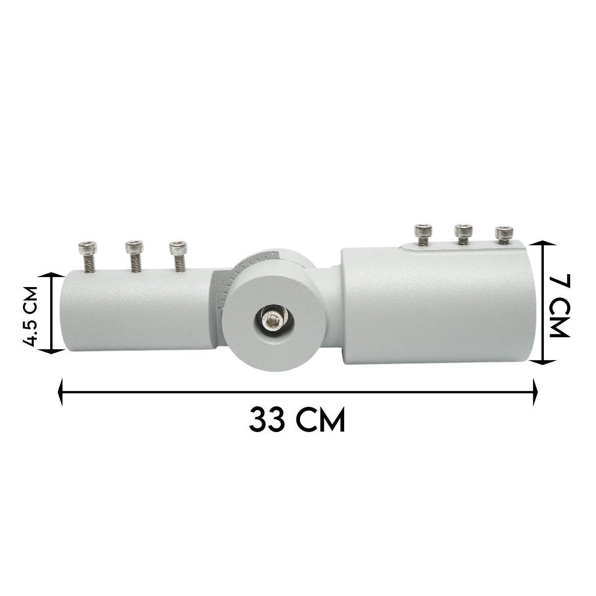 Adattatore regolabile per lampione stradale 0-90° - immagine 2