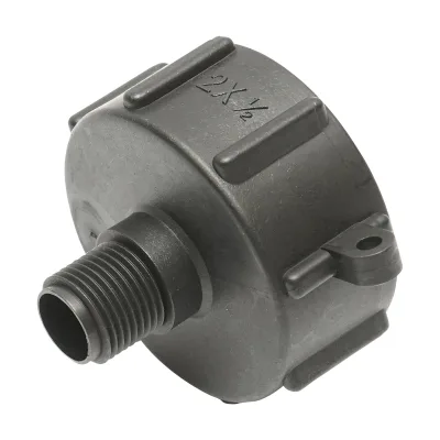 Adattatore S60x6 femmina 1/2 pollici per IBC con filettatura. - immagine 3