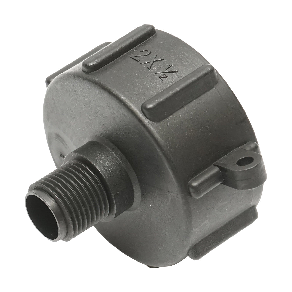 Adattatore S60x6 femmina 1/2 pollici per IBC con filettatura. - immagine 3