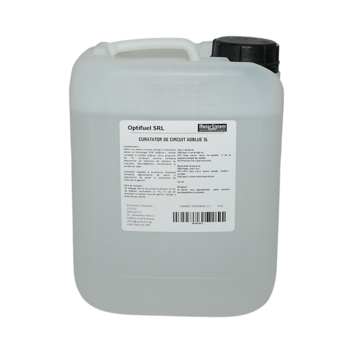 Additivo anticristallizzante Adblue e protezione del sistema di iniezione diesel SCR 5L MotorSistem - immagine 3