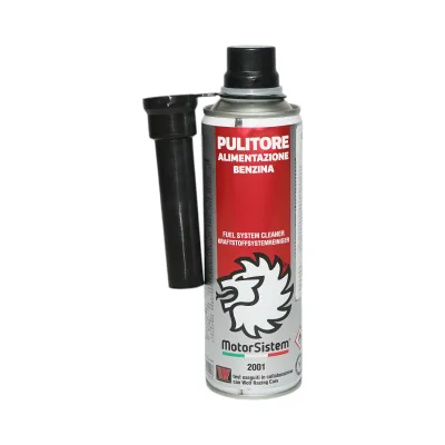 Additivo per benzina per la pulizia del sistema di iniezione del carburante con lubrificante 300ml MotorSistem